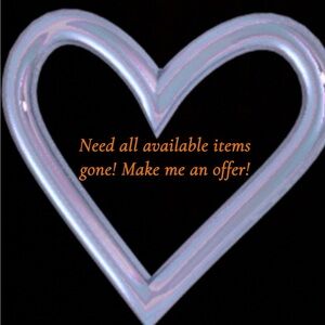 Need all available items gone! Make me an offer!